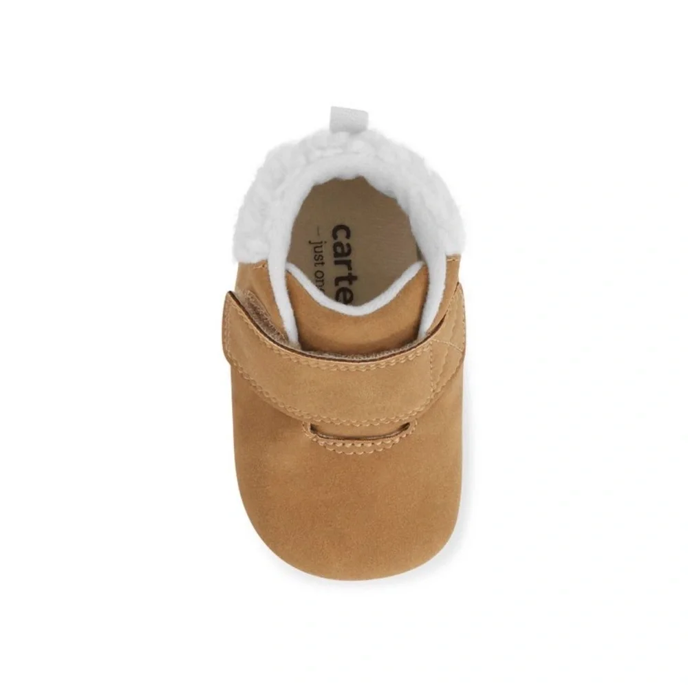 ✨BNWT - Carter's Just One You Baby Winter Boots - Beige 6-12M✨